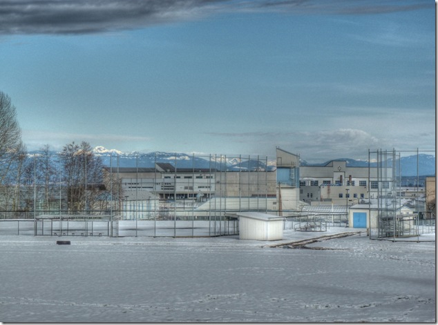 CFB Comox,winter,snow,Lazo,Comox