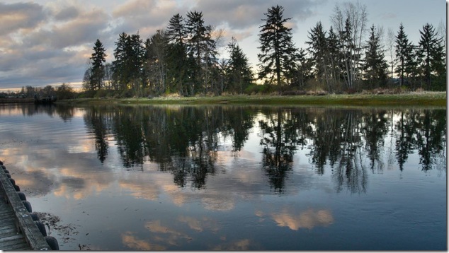 Courtenay,Courtenay River,river,nature,sunset,Vancouver Island