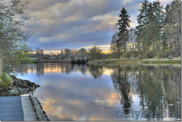 Courtenay,River Walk,Vancouver Island,Sunset