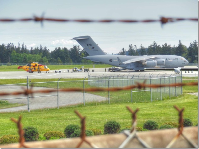 RCAF,CH-149 Cormoran,CC-177 Globemaster III.Comox.19 Wing