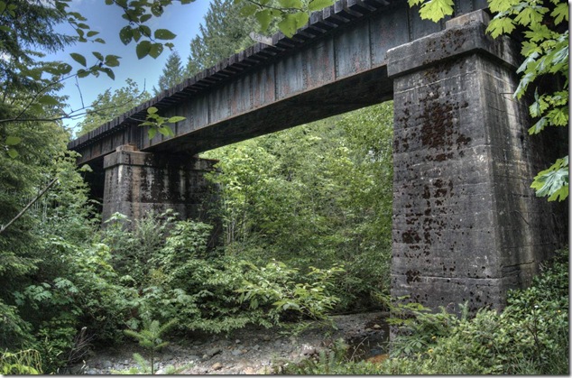 Mile 123.00,Victoria Subdivision,Coal Creek,trestle,bridge,E&N,Hastings Road