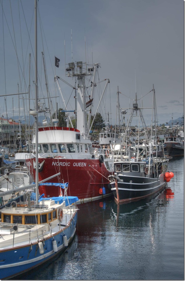 fishing boat,ships,Campbell River,Nordic Queen