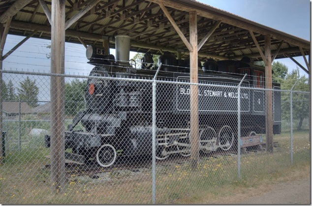 Bloedel, Stewart & Welch No 4,Mikado,logging,Vancouver Island,steam,Chemainus,2-8-2T sidetank