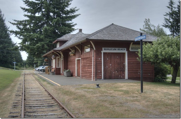 Bloedel, Stewart & Welch No 4,Mikado,logging,Vancouver Island,steam,Chemainus,2-8-2T sidetank