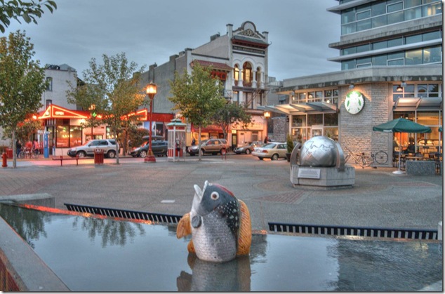 CRD Square,Government Street,Victoria,exisitng light