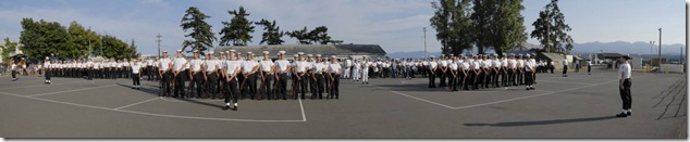 HMCS Quadra band,panoramic,graduation parade,BC Cadets,Cadets,Regional Gliding School (Pacific),HMCS Quadra Cadet Summer Training Centre HMCS Quadra band,panoramic,graduation parade,BC Cadets,Cadets,Regional Gliding School (Pacific),HMCS Quadra Cadet Summer Training Centre