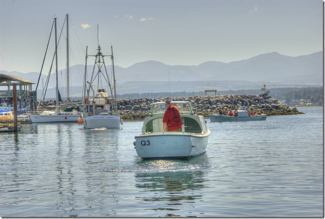 Comox Marina,RCN,motor work boat,fishing boats