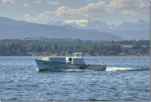 HMCS Quadra,Comox,Comox Marina,motor work boat,RCN,navy,Comox Estuary,Comox Glacier