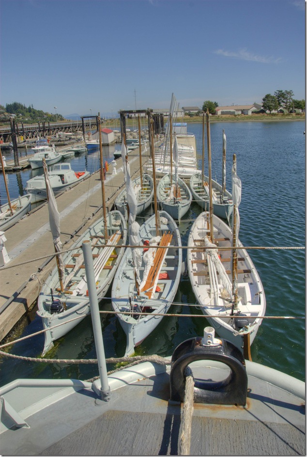 HMCS Quadra,Cadets,Goose Spit,whalers,sailing,Navy,RCN