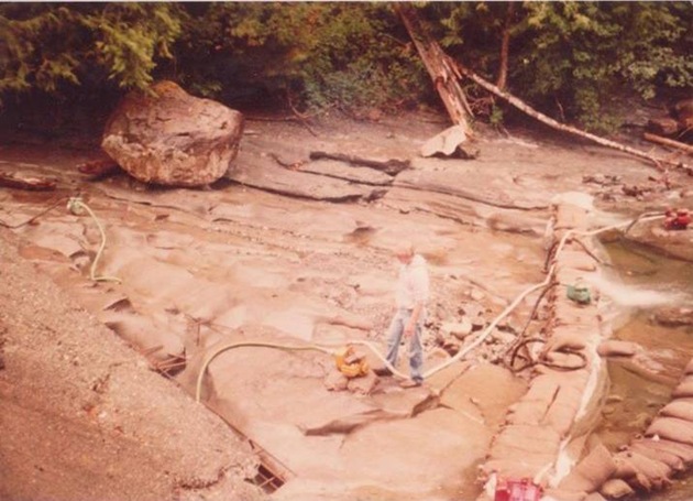 Browns River Dam,Courtenay,history
