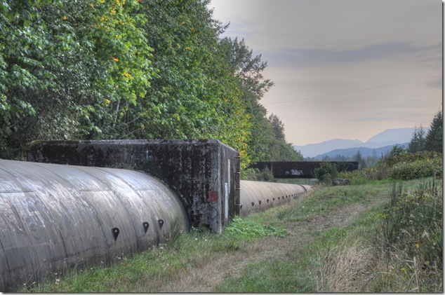 brdiges,Puntledge penstock pipeline,pipeline,Comox Valley,BC Hydro,Duncan Bay Main