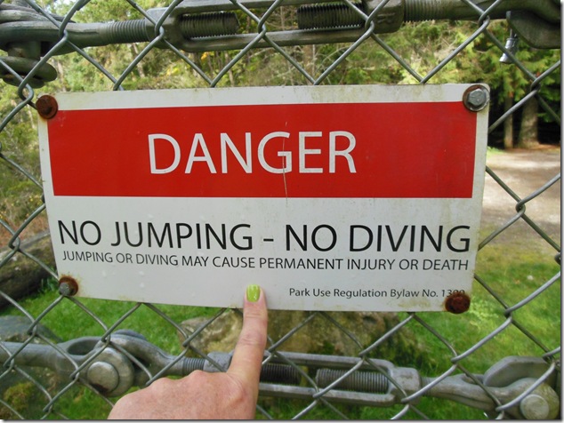 Top Bridge,Englishman River,suspension bridge,Parksville,Highway 19,river,hiking,trail,Island Signs