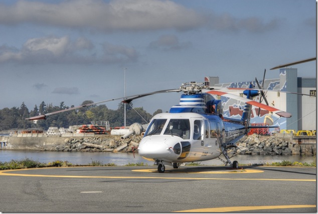Ogden Point,helicopters,helijet,Victoria,James Bay