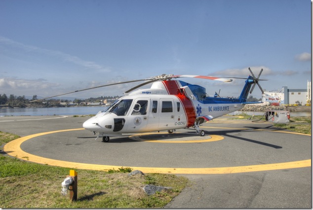 Ogden Point,helicopters,helijet,Victoria,James Bay,air ambulance