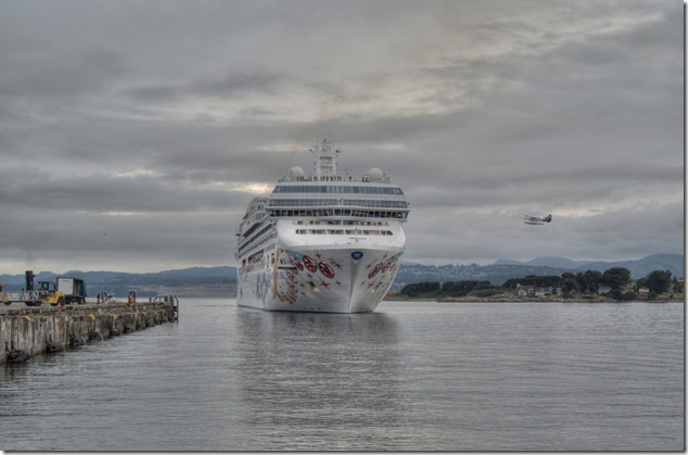 Ogden Point, James Bay,cruise ship terminal,Victoria,coean,tourism,Norwegian Peal