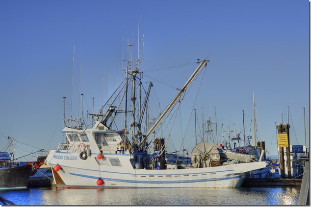 French Ceek,Highway 19A,fishing boats,marina,Princess Colleen