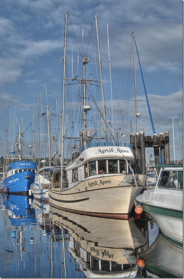 Ladysmith,marina,Highway 1,fishing boats,April Anne