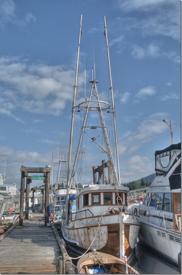 Ladysmith,marina,Highway 1,fishing boats,Miss Kelly