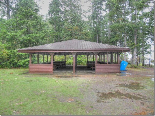 cook shelter,Miracle Beach,Provincial Park
