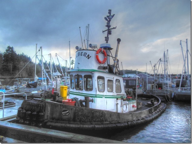 Fanny Bay,Highway 19A,tugs,marina,Albern