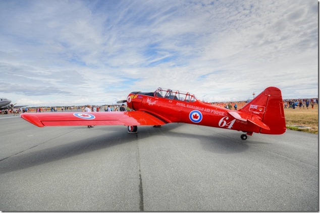RCAF,CFB Comox,air show,19 Wing,CF-WLO,Harvard 4