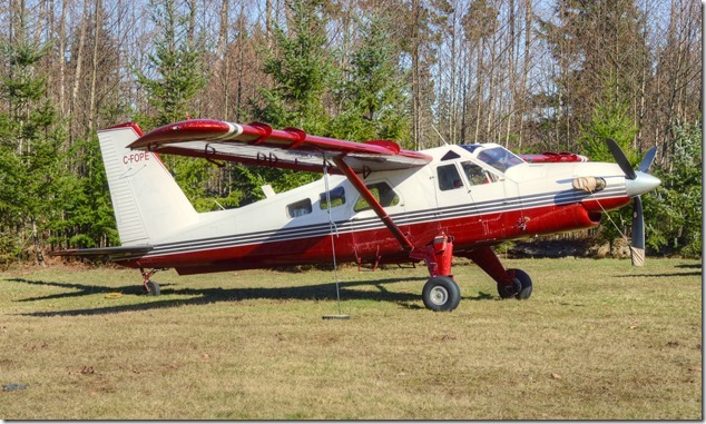 C-FOPE,air plane,Campbell River,Dehavilland DHC-2 MK. III