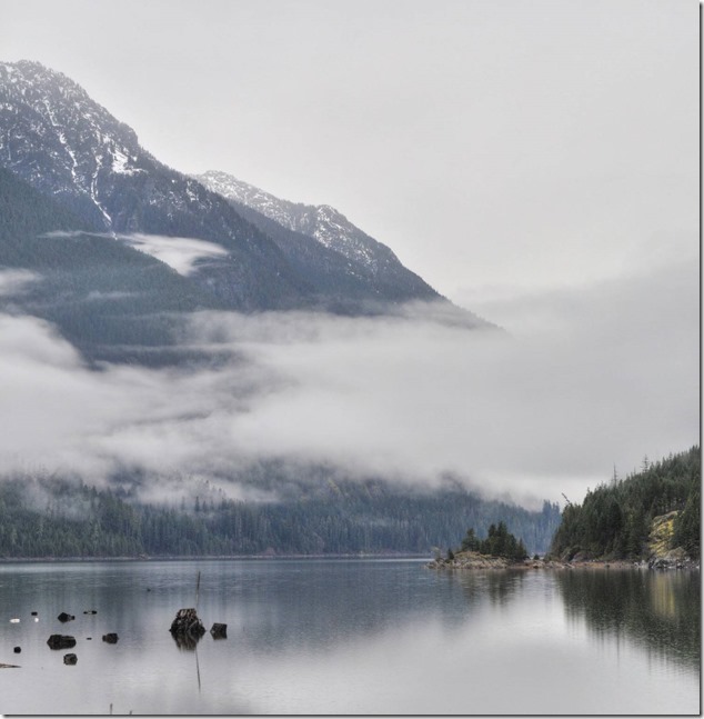Westmin Road,Jim Mitchell Lake Road,Strathcona,mountains,fog,snow,winter,nature,Highway 28,Buttle Lake