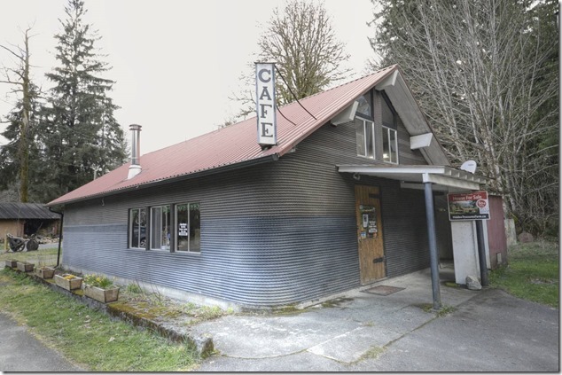 Cable Cafe ,Sayward,logging,cable house,wire rope