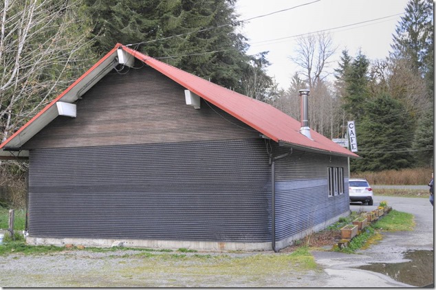 Cable Cafe ,Sayward,logging,cable house,wire rope