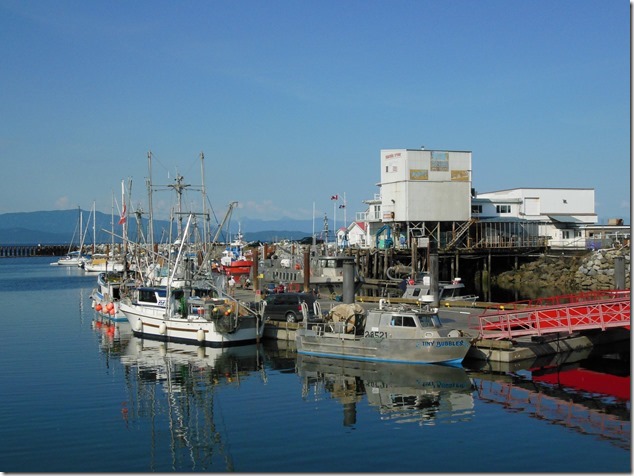 French Creek,Georgia Strait,marina,fish boats,French Creek Seafood