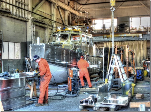 Port Alberni,ship building,police boat