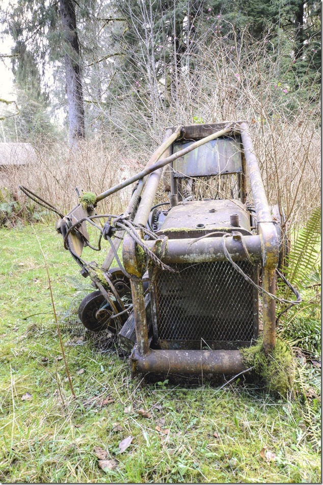 Sayward,North Island,Highway 19,logging,skidder