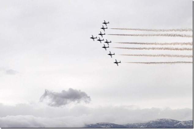 Snowbirds,RCAF,19 Wing.Comox,Snowbirds training