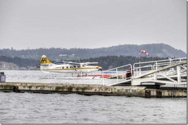 airplanes, C-GLCP, Dehavilland DHC-3, Harbour Air, inner harbour, Nanaimo, seaplanes