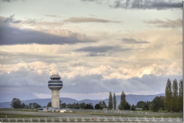 Comox Valley Airport,YQQ,Comox Air Force Museum,19 Wing,clouds,twilight,airplanes,CP-107 Canadair Argus,C-47 Douglas Dakota