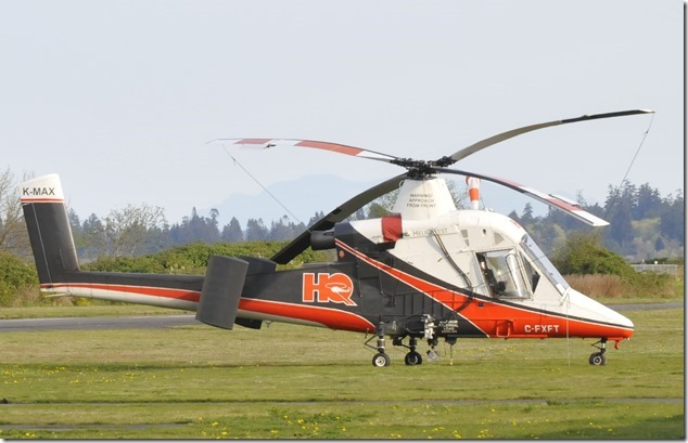 Courtenay,airport,helicopter,Comox Valley,Courtenay Air Park,YCA,K-1200 K-MAX,C-FXFT,Heliqwest