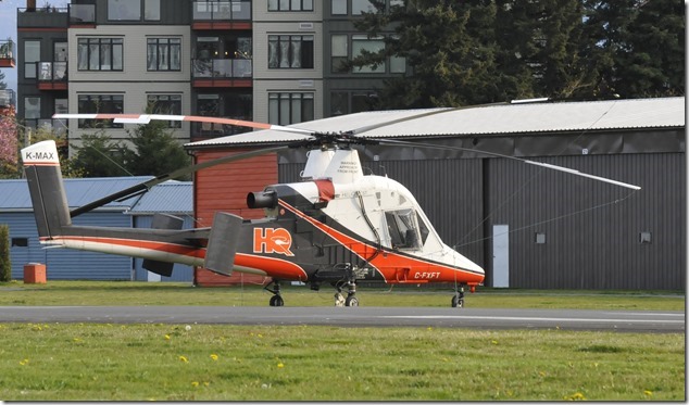 Courtenay,airport,helicopter,Comox Valley,Courtenay Air Park,YCA,K-1200 K-MAX,C-FXFT,Heliqwest