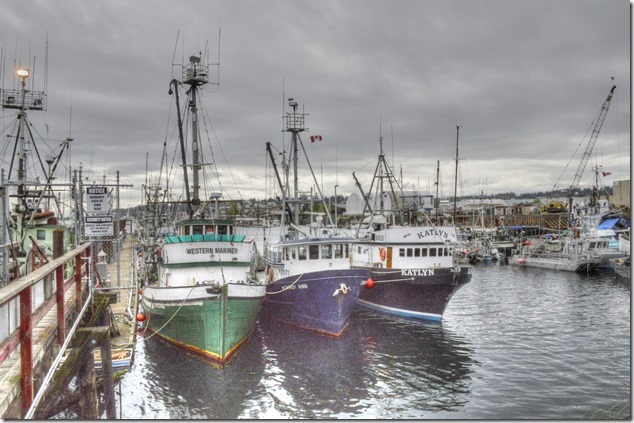 Discovery Marina,fish boat,ships,Campbell River,Western Mariner,Katlyn,Sandy Ann