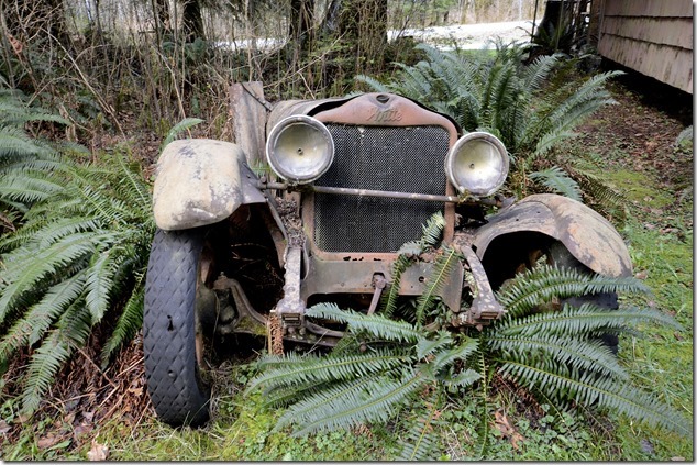 Sayward,North Island,Highway 19,logging trucks,White truck