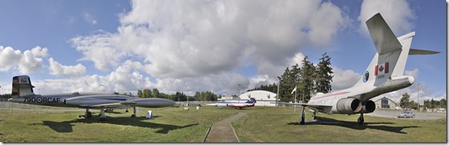 B Comox,RCAF,museum,Comox Valley,CF-101 Voodoo, CF-100 Canuck,CF-104 Starfighter