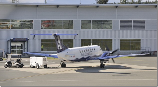 Comox Airport,C-FPCV,Beech 1900C,Pacific Coastal