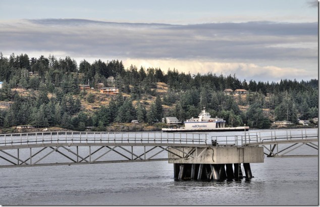 BC Ferries,Powell River Queen,not your normal view,Quadra Island,Discovery Passage