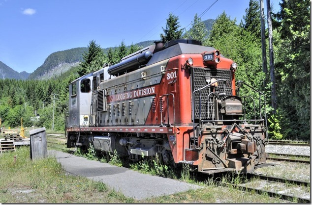 Englewood Railway,Western Forest Products,Woss,EMD SW1200