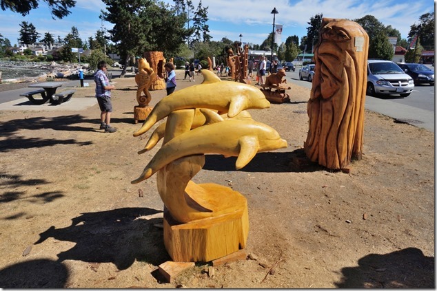 Campbell River,wood carving,events,Transformation on the Shore