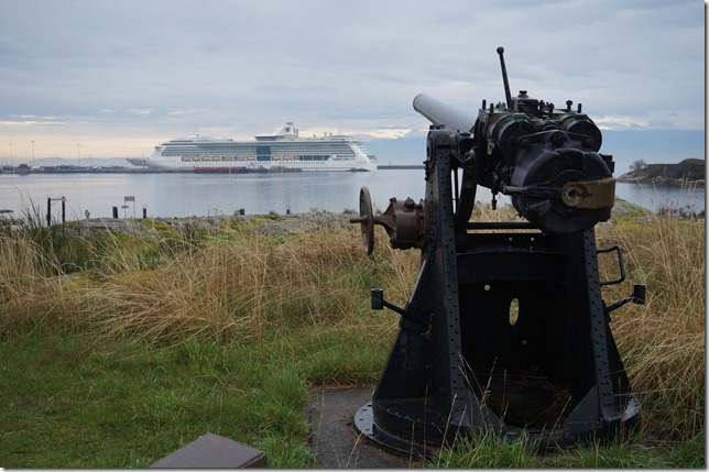 Ogden Point,Work Point,Cruise Ship,West Bay,Victoria,CFB Esquimalt,C Battery
