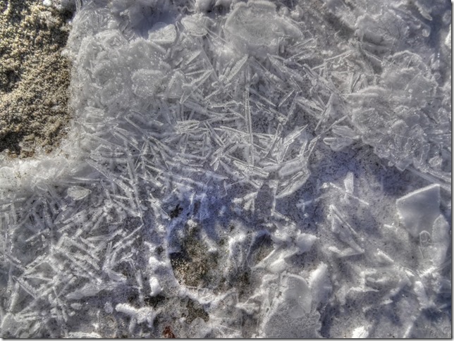 winter,snow,ice,Miracle Beach Provincial Park,Oyster River
