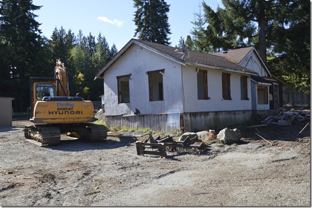 demolition,Highway 4A,Coombs,old house