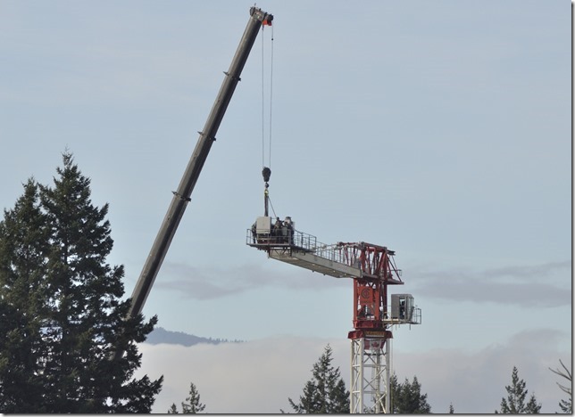 Comox Valley Hospital,constuction site,tower crane