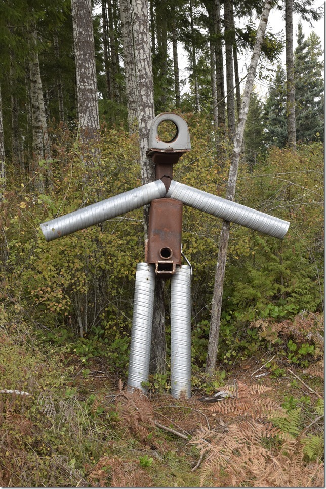 art,Horne Lake Road,tin man,industrial art