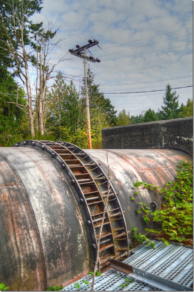 BC Hydro,Puntledge Generation Station,penstock pipeline